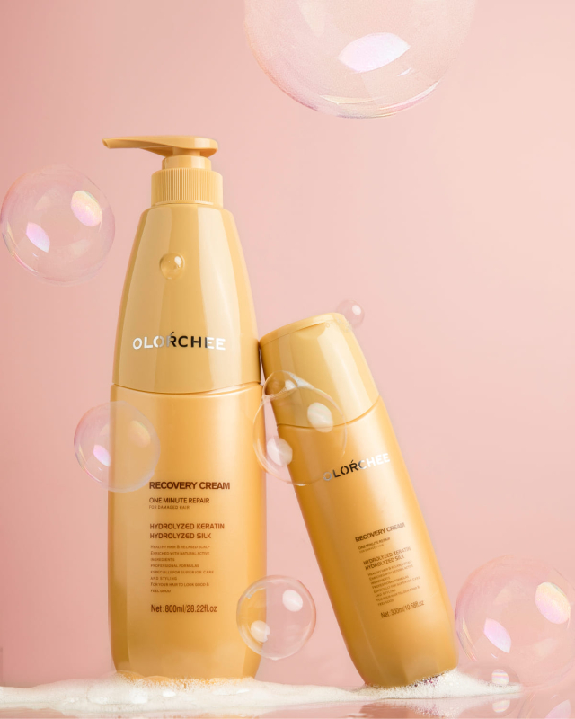 Крем для волос с гидролизованным кератином и пантенолом